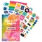 Avery + Amy Tangerine Designer Collection Planner Stickers, 20 Sheets of Weekly Planner Stickers, Set of 744 Planner Stickers, Monthly and Daily Accessories for Journals and Calendars (6782)